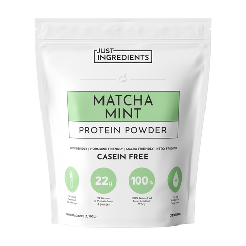 Matcha Mint Protein Powder - College Bath and Body