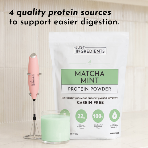 Matcha Mint Protein Powder - College Bath and Body