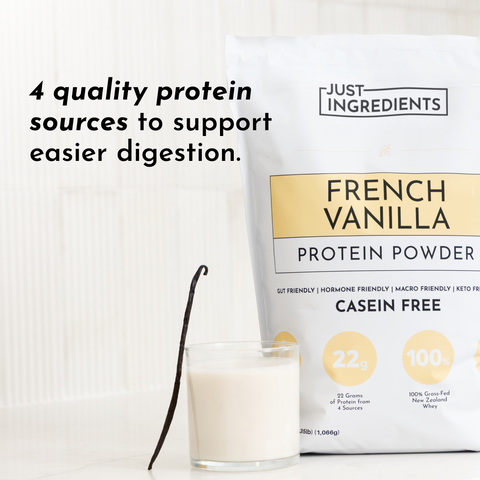 French Vanilla Protein Powder - College Bath and Body
