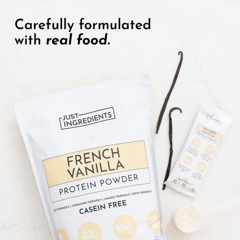 French Vanilla Protein Powder - College Bath and Body