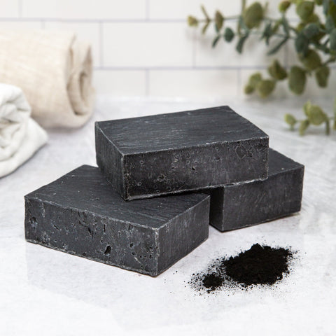 Activated Charcoal Facial Soap Bar - College Bath and Body