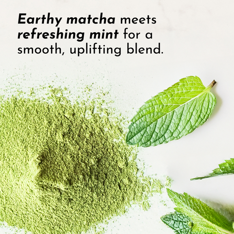Matcha Mint Protein Powder - College Bath and Body