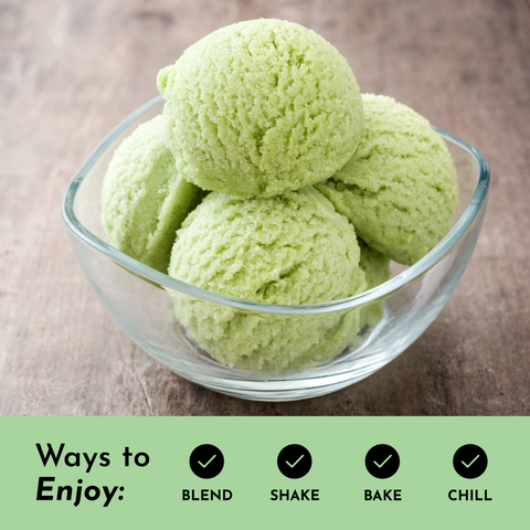 Matcha Mint Protein Powder - College Bath and Body