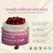 Pomegranate & Olive Squalane Cream - College Bath and Body