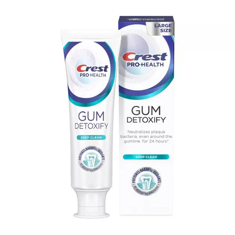 Crest Pro Health Gum Detoxify Deep Clean Toothpaste 4.8 oz