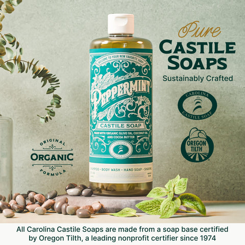 Peppermint Castile Soap - College Bath and Body