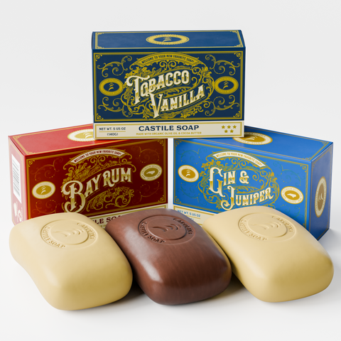 Castile Bar Soap - Variety Pack - College Bath and Body