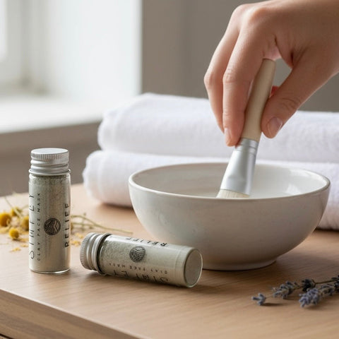 RELIEF CLAY MASK - College Bath and Body