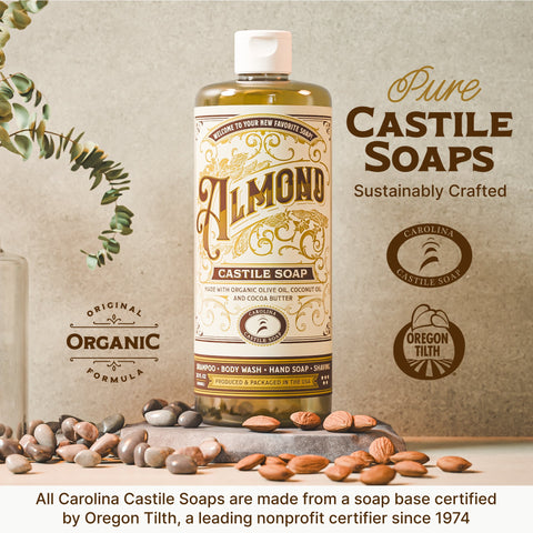Almond Castile Soap - College Bath and Body