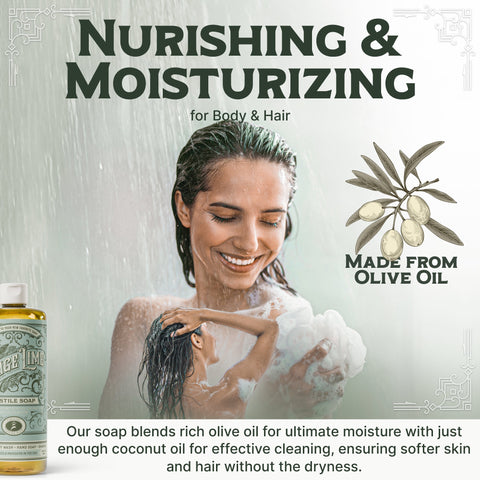 Sage Lime Castile Soap - College Bath and Body