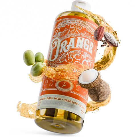Orange Castile Soap - College Bath and Body