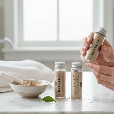 REFRESH CLAY MASK - College Bath and Body