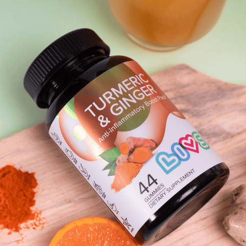 Turmeric & Ginger Gummies - College Bath and Body