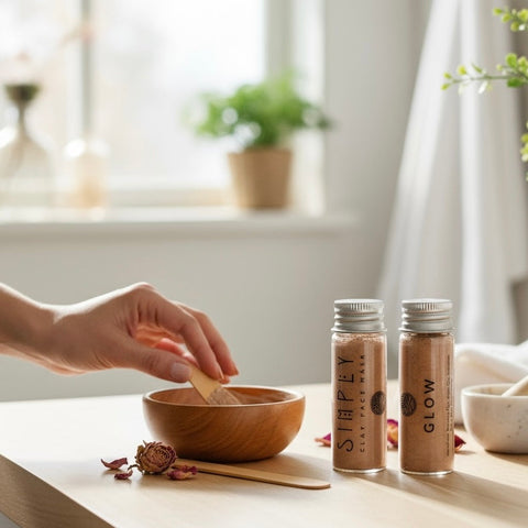 GLOW CLAY MASK - College Bath and Body