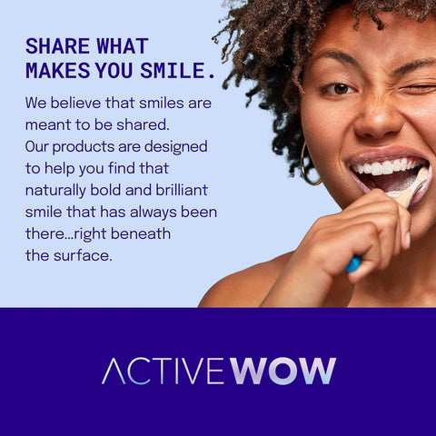 Active Wow 24k White Hydroxyapatite Whitening Toothpaste - Fresh Mint - College Bath and Body