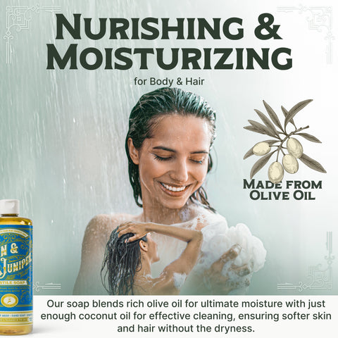 Gin & Juniper Castile Soap - College Bath and Body