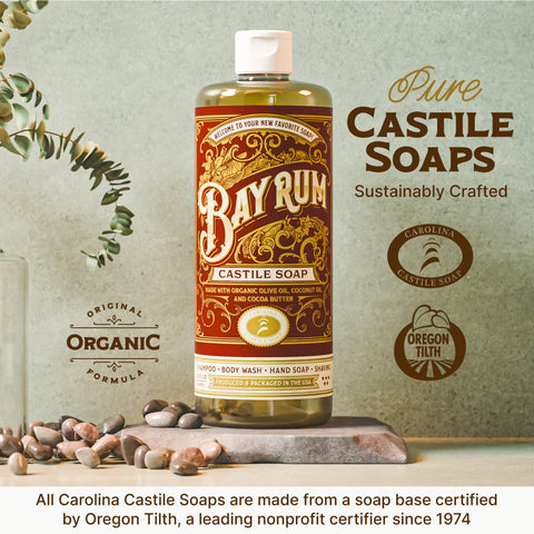 Bay Rum Castile Soap - College Bath and Body