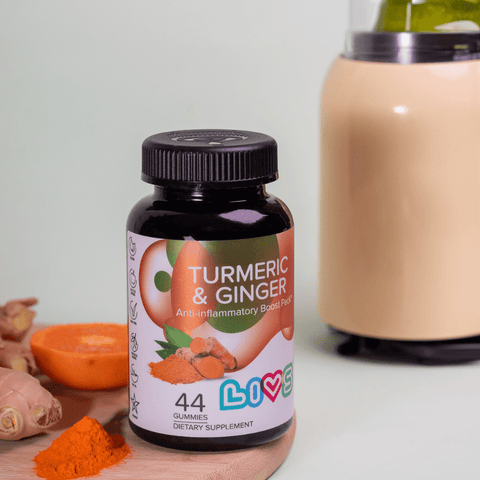 Turmeric & Ginger Gummies - College Bath and Body