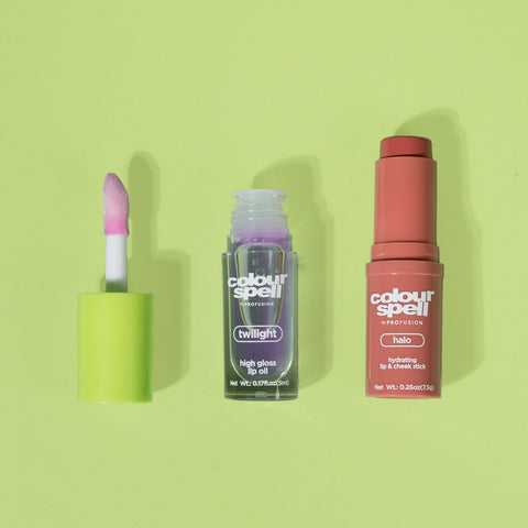 Soft Start Collection- Lip Oil, Lip Stick & Blush - College Bath and Body