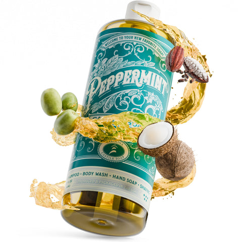 Peppermint Castile Soap - College Bath and Body