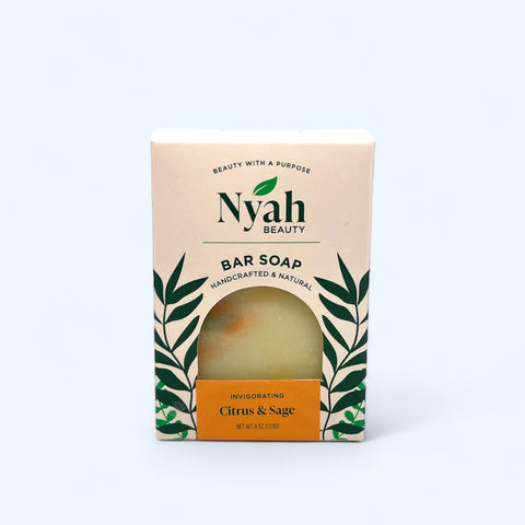Citrus and Sage Soap - College Bath and Body