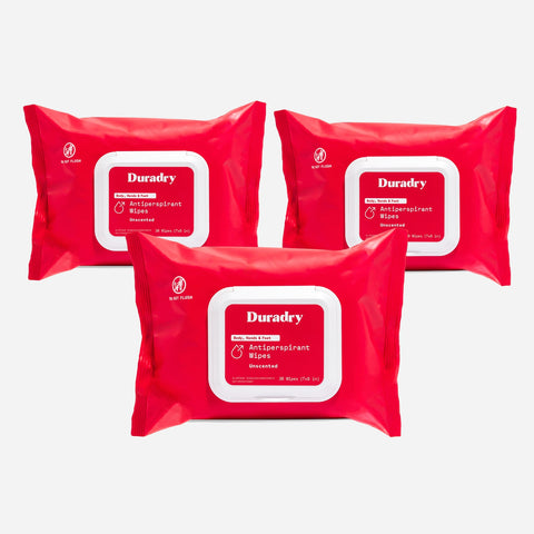 Whole Body Antiperspirant Wipes - College Bath and Body