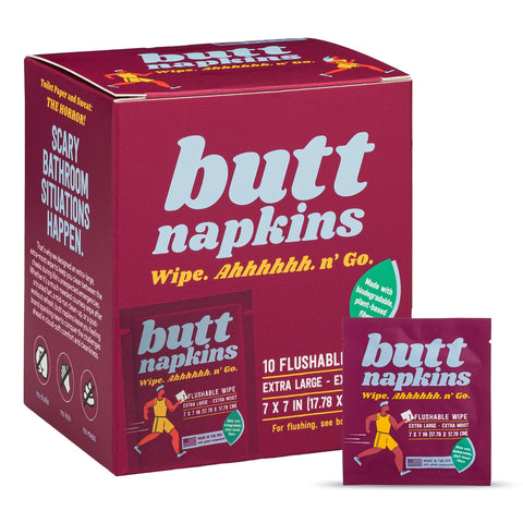 BUTT NAPKINS - College Bath and Body