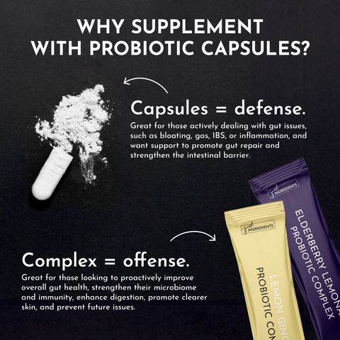 Probiotic Complex Capsules - College Bath and Body
