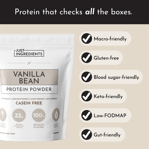 Vegan Vanilla Bean Protein Powder - College Bath and Body