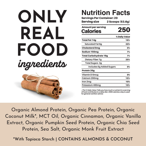 Vegan Snickerdoodle Protein Powder - College Bath and Body