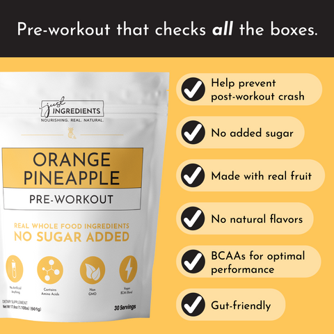 Orange Pineapple Pre-Workout - College Bath and Body