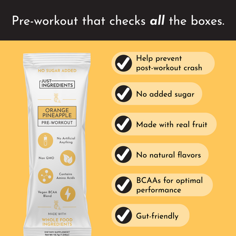 Orange Pineapple Pre-Workout Stick - College Bath and Body