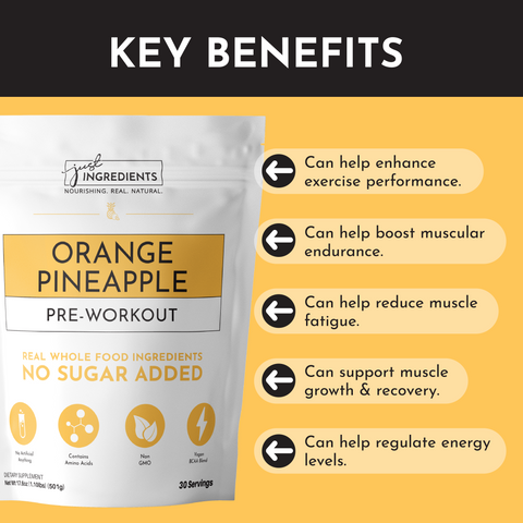 Orange Pineapple Pre-Workout - College Bath and Body