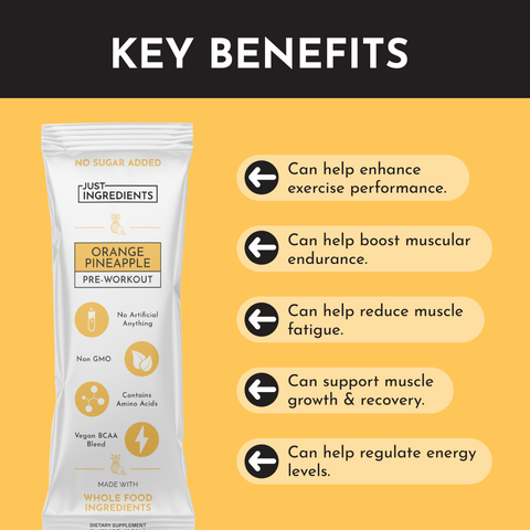 Orange Pineapple Pre-Workout Stick - College Bath and Body