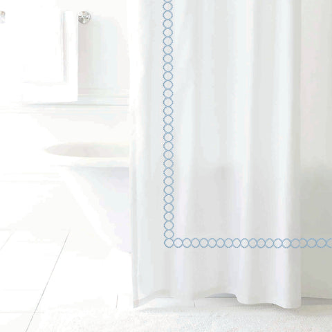 Clean Design Home® Cotton Sateen Shower Curtain - College Bath and Body