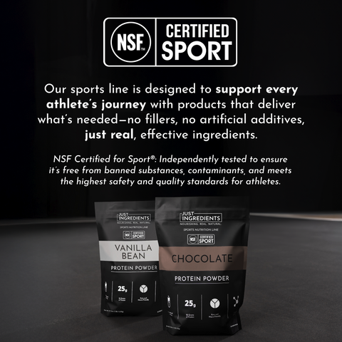 Strawberries and Cream Protein Powder - NSF - College Bath and Body