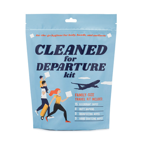 CLEANED FOR DEPARTURE KIT - College Bath and Body
