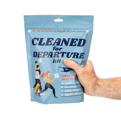 CLEANED FOR DEPARTURE KIT - College Bath and Body