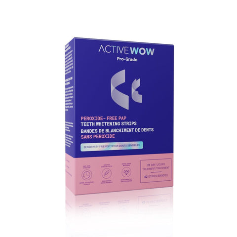 Teeth Whitening Strips - Peroxide-free PAP - College Bath and Body