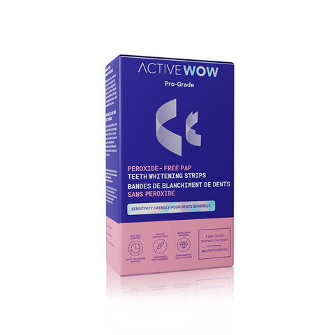 Teeth Whitening Strips - Peroxide-free PAP - College Bath and Body
