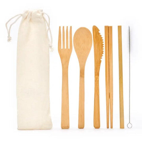 Cutlery - Bamboo Set - College Bath and Body