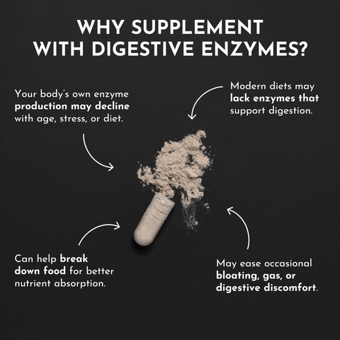 Digestive Enzyme - College Bath and Body