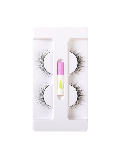 False Eyelashes with Adhesive - College Bath and Body