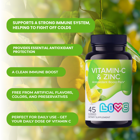 Vitamin C & Zinc - College Bath and Body