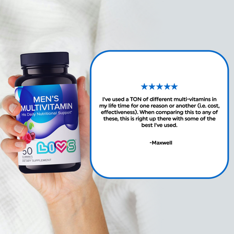 Men's Multivitamins - College Bath and Body