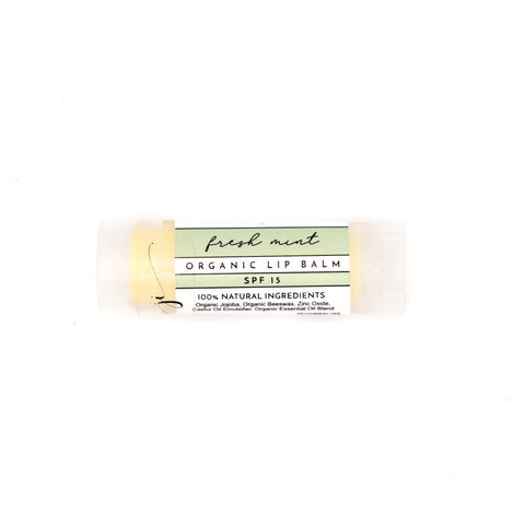 Fresh Mint SPF 14 Lip Balm - College Bath and Body