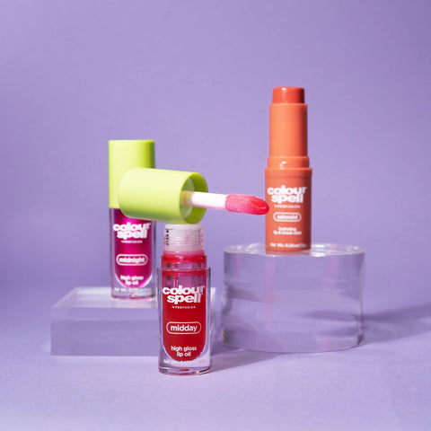 Blush and Tell- Lip Oils & Blush - College Bath and Body