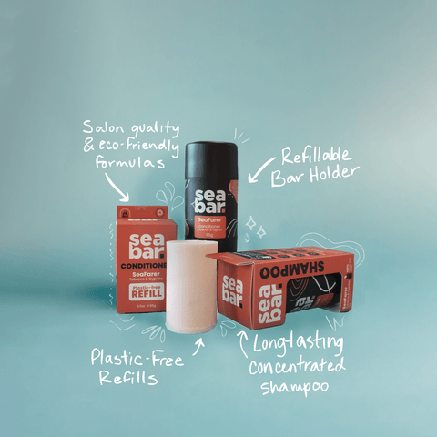 SeaFarer Shampoo Bar with natural DHT Blockers - College Bath and Body