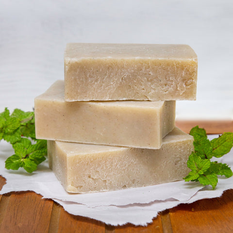 Herbal Mint Shampoo Bar - College Bath and Body