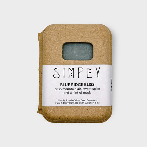 BLUE RIDGE BLISS BAR SOAP - College Bath and Body